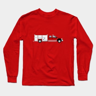 Fire Truck Light Rescue Long Sleeve T-Shirt